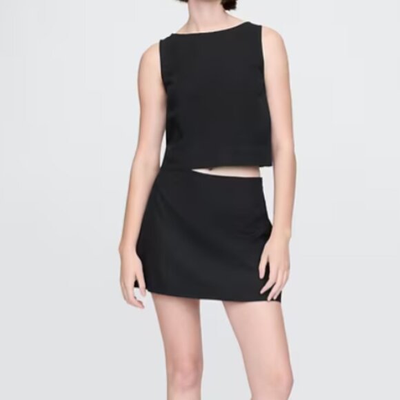 NWT GAP linen blend crop shell tank top - Picture 7 of 7